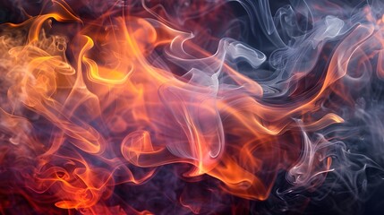 Fototapeta premium abstract dark smoke background