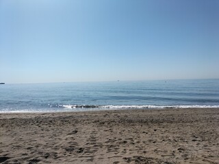 beach and sea