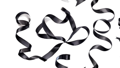 consoling white funeral design remember honor watercolour forget black illustration ribbon support element drawn waving color hand backdrop never graphic concept memorial mourning remembrance grief