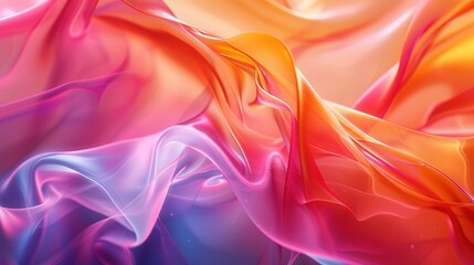 Abstract Background Color Composition: A photo displaying an abstract background with a vibrant color composition