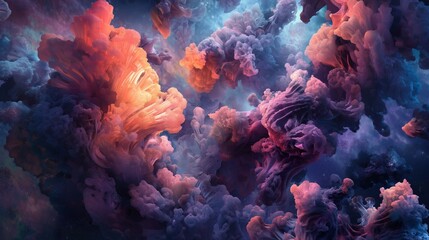 An inventive designer blending chaos and order to create a mesmerizing tapestry of abstract forms