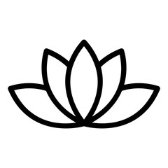 spa woman line style icon