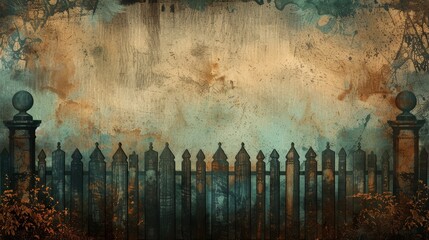 Vintage and Retro Backgrounds Nostalgia: An illustration with a vintage or retro aesthetic