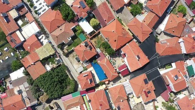 aerial views of sigacik, Seferihisar