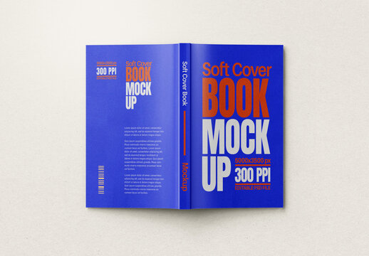 Paperback Book Cover Mockup