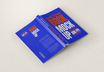 Paperback Book Cover Mockup