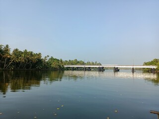 Obraz premium A bridge across the River 
