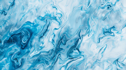 Blue marble pattern texture abstract background.. Generative AI