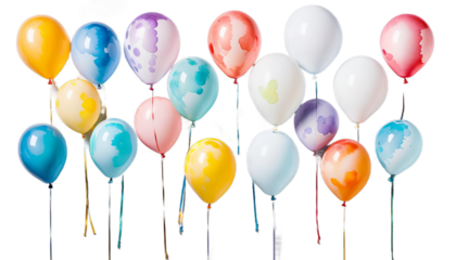 balloons watercolor ping balloon party birthday celebration red love pink isolated helium holiday decoration nubes colourful white air fun colours blue happy valentine sky celebrate abstract