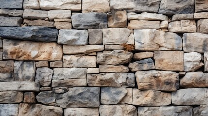 gray old stone wall background