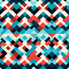Digital art seamless pattern, the design for apply a variety of graphic works