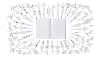 paper unity human symbol team work oneness business chain circle collaboration colours community concept cooperation friendship group hand help holding partnership people social support teamwork