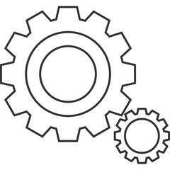 Gear Icon Outline