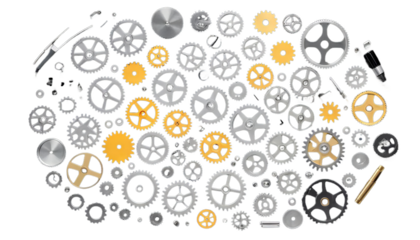 0 4 wandel digitaler zahnrad work digital change industry future digitization competition word text optimization concept productivity business set marketing gear
