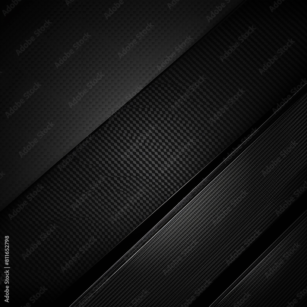 Wall mural black and white colour carbon fibre stylish raw material background for posting and status generated