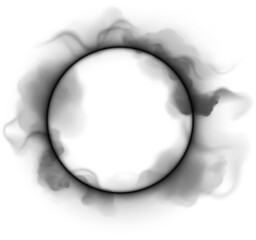 Circle halo light with overlay effect