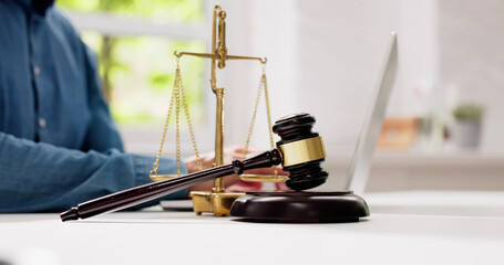 Legal Court Technology. Law Trial Tech