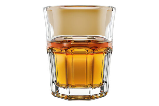Jager bomb isolated on transparent background