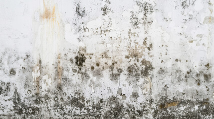 Mold on the white wall 