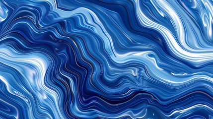 Abstract blue background with swirling waves or a watery texture