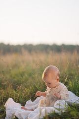 a one-year-old child