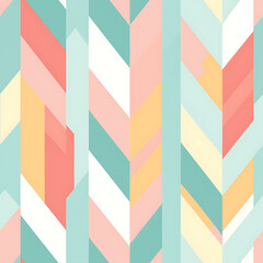 Pastel digital art seamless pattern, the design for apply a variety of graphic works