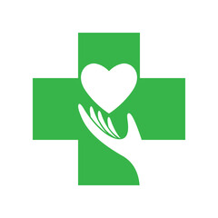 hospital and health clinic logo design