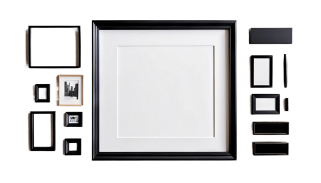 wall frame picture floor black blank brand poster portfolio template box cool wooden photo art wood design interior painting paper background three-dimensional surface isolated page clear lean quote