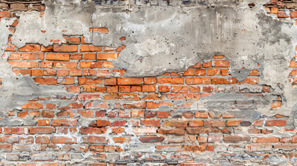 Old brick wall texture background vintage wall of conc