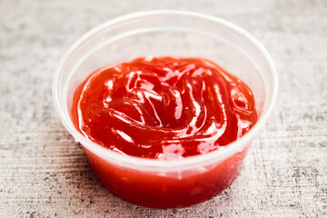 Spicy red chili sauce