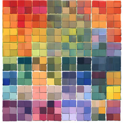 Visualization of Comprehensive UI Color Schemes Collection for Digital Design