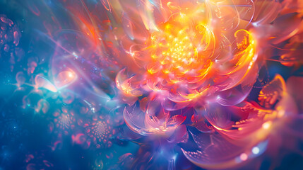 A beautiful abstract image of a flower.