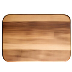 cutting board isolated on transparent background Wooden cutting board, A chopping board