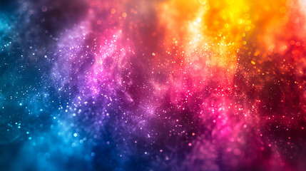Obraz premium A colorful abstract background with light and smoke.
