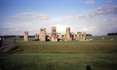 Vintage photo of Stonehenge - September 1982