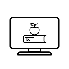 E learning icon template
