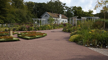 Botanical garden in Göteborg, Sweden, Europe
