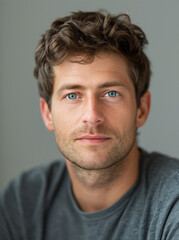 Fototapeta premium Portrait of a handsome man