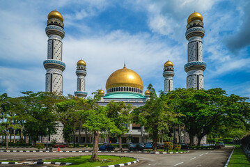 Jame Asr Hassanil Bolkiah Mosque in bandar seri begawan, brunei darussalam