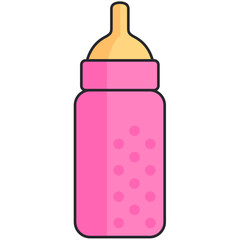 Newborn Baby Colored Icon Pack