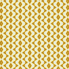 Geometric seamless vector tiles pattern illustration with gold color 