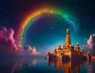 DIWALI BACKGROUND AI GENERATION