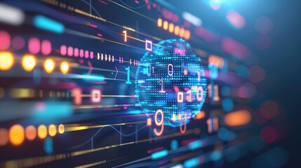 The Digital Oracle: Blue Faced Algorithm