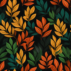 Digital art seamless pattern, the design for apply a variety of graphic works