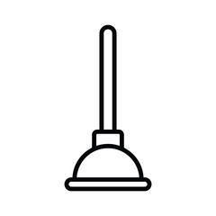 plunger icon vector design template