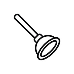plunger icon vector design template
