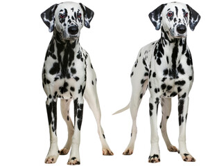 dalmatian, transparent photo