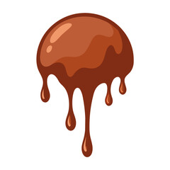 chocolate dripping