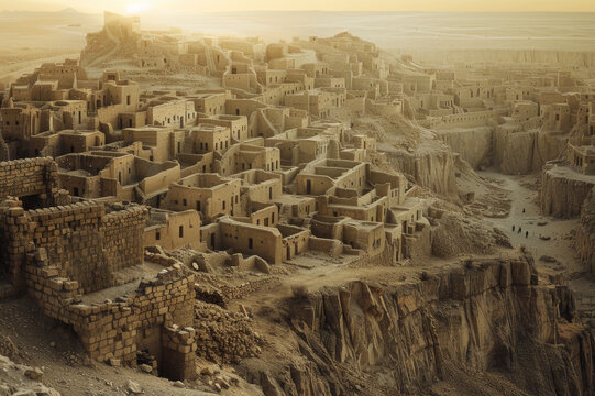 The ancient Sumerian city of Uruk.