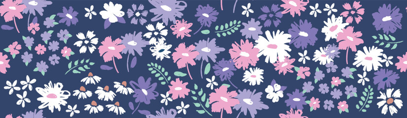 Floral background for textile, swimsuit, pattern covers, surface, wallpaper, gift wrap.	
